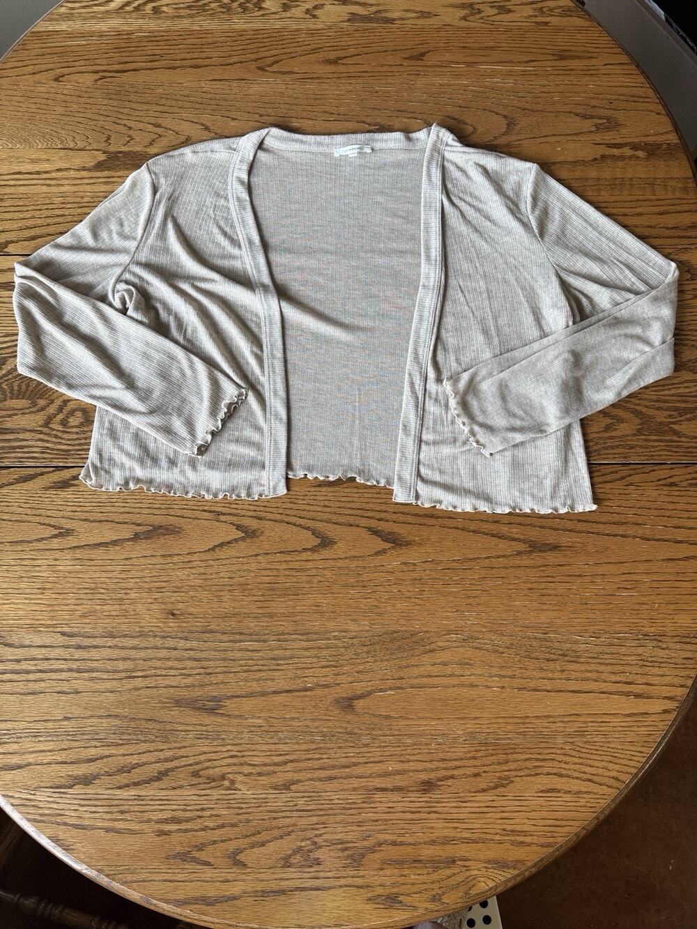 Maurices Sheer Cropped Cardigan XL